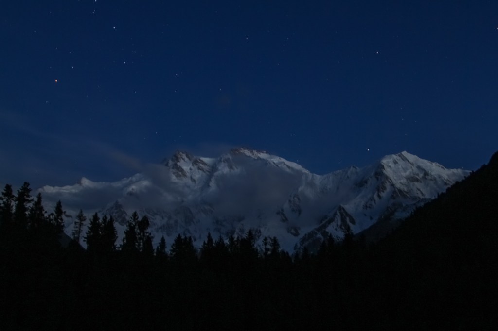 Nangaparbat at Night